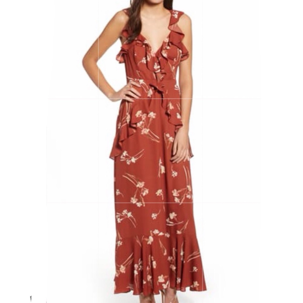 Sleeveless Ruffle Dress